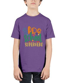 Preschool Superhero 692# - prek headstart - Youth Tee Unisex