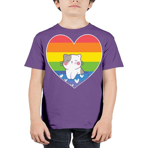 Pride Cat LGBT Kawaii Cats Anime 276# - anime - Youth Tee Unisex