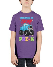 Ready to Crush PreK Monster 720# - prek headstart - Youth Tee Unisex