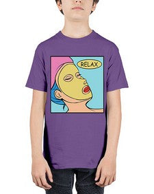 Relax 1013# - art pop art - Youth Tee Unisex