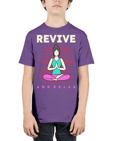 Revive and Relax 500# - yoga - Youth Tee Unisex