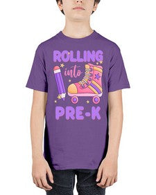 Rolling into PreK 788# - prek headstart - Youth Tee Unisex