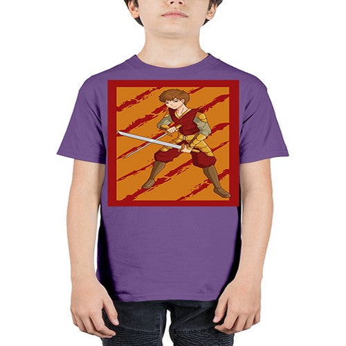 Samurai boy 95# - anime - Youth Tee Unisex