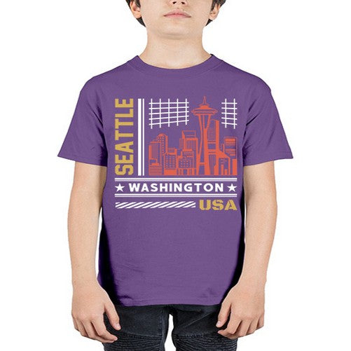 Seattle 1809# - cities - Youth Tee Unisex