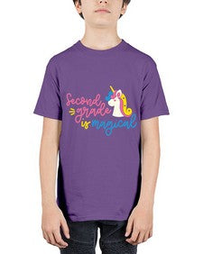 Second Grade Is Magical 822# - second grade - Youth Tee Unisex