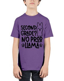 Second Grade No Prob 830# - second grade - Youth Tee Unisex