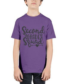 Second Grade Squad 832# - second grade - Youth Tee Unisex