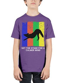 Set the Stage 515# - yoga - Youth Tee Unisex