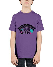 She Works Willingly With Her Hands Style Style 1389# - nurse - Youth Tee Unisex