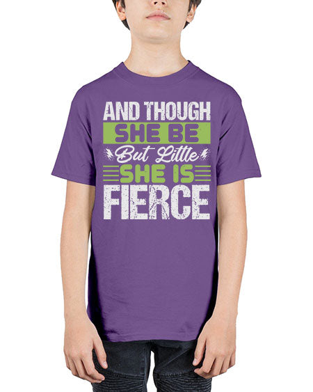 She is little but fierce Style 203# - baby - Youth Tee Unisex