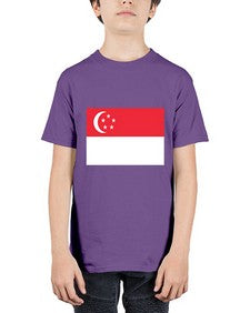 Singapore 1842# - world flags - Youth Tee Unisex