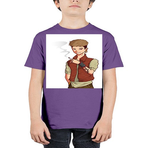 Smoker street boy 61# - anime - Youth Tee Unisex