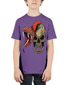 Snake 226# - cartoon animals - Youth Tee Unisex