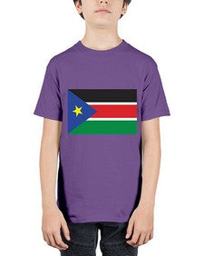 South Sudan 1873# - world flags - Youth Tee Unisex