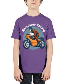 Speedway racing 64# - motorcycle - Youth Tee Unisex