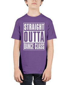 Straight outta dance class 190# - dance2 - Youth Tee Unisex