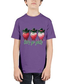 Strawberry Festival Plant City 1580# - strawberry - Youth Tee Unisex