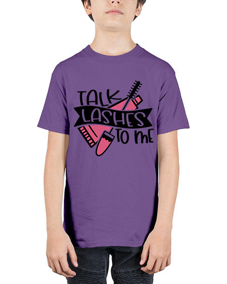 Talk Lashes To Me Style 17# - beauty - fashion - Youth Tee Unisex