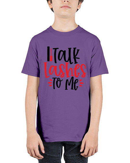 Talk Lashes To Me Style 219# - beauty - fashion - Youth Tee Unisex