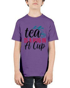 Tea Is A Hug In A Cup 1612# - tea - Youth Tee Unisex