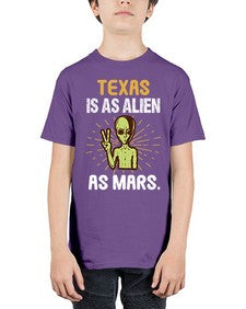 Texas is as alien as mars 39# - ufo - Youth Tee Unisex
