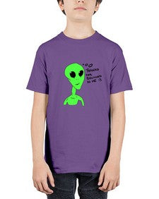 Thanks for beliving in me alien 5# - ufo - Youth Tee Unisex