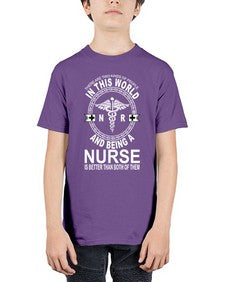 There are two kinds of People1538# - nurse - Youth Tee Unisex