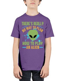 Theres really no way to plan how to play an alien 41# - ufo - Youth Tee Unisex