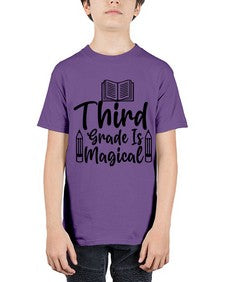 Third Grade Is Magical 961# - third grade - Youth Tee Unisex