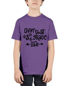 Third Grade Life 967# - third grade - Youth Tee Unisex