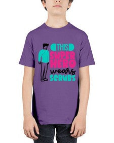 This Superhero Wears Scrubs Style Style 1564# - nurse - Youth Tee Unisex