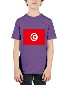 Tunisia 2014# - world flags - Youth Tee Unisex
