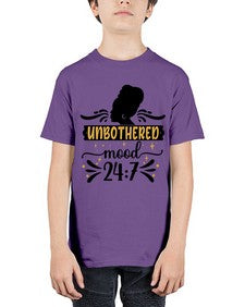 Unbothered mood Style 2# - black girls or women - Youth Tee Unisex