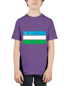 Uzbekistan 2042# - world flags - Youth Tee Unisex