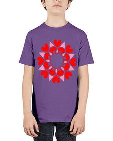 ValentineMandalaOPT 1194# - mandala - Youth Tee Unisex