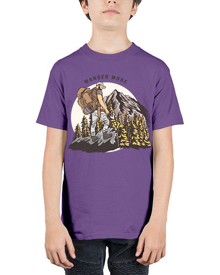 Wander More 3# - nature - Youth Tee Unisex