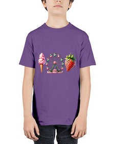 Watercolor Strawberry Fair 1693# - strawberry - Youth Tee Unisex