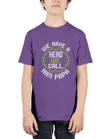 We have a hero we call him papaa 264# - cartoon super hero - Youth Tee Unisex