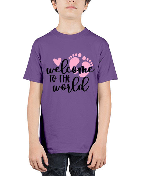 Welcome To The World Style 470# - baby - Youth Tee Unisex