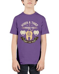 When a thif kisses you count your teeth Style 471# - dentist - Youth Tee Unisex
