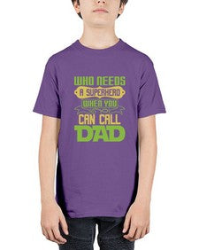 Who needs 266# - cartoon super hero - Youth Tee Unisex