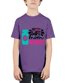 Wife Mom Nurse Style Style 1642# - nurse - Youth Tee Unisex