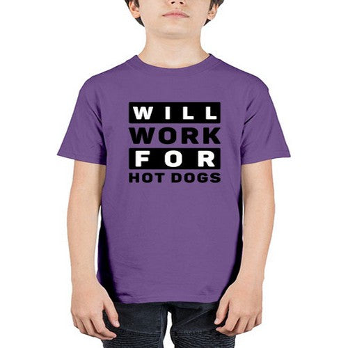 Will Work For Style 1# - dogs - Youth Tee Unisex