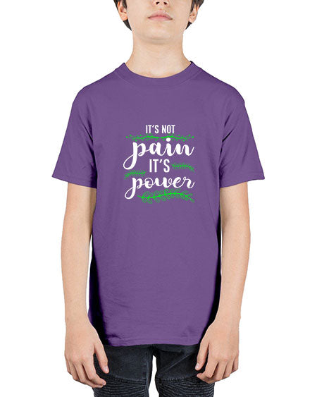 WomensitsnotpainitspowerInspirationalpregnancydoula1653# - doubla - Youth Tee Unisex