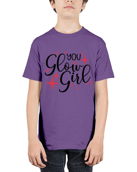 Yo Glow Girl Style 6# - beauty - fashion - Youth Tee Unisex