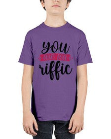 You Are Tea Riffic 1803# - tea - Youth Tee Unisex