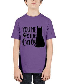 You Me The Cat Style 110# - cats - Youth Tee Unisex