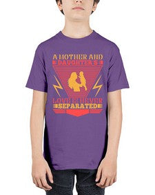 a mother and daughters love is never separated 26# - parents day - Youth Tee Unisex