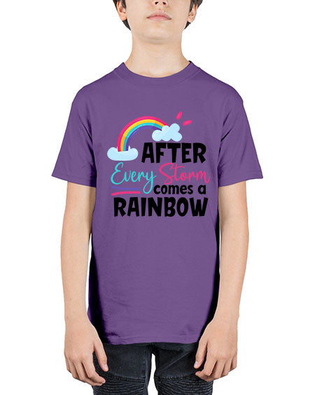 after every storm comes a rainbow Style 16# - baby - Youth Tee Unisex