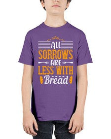 all sorrows are less with bread 16# - cooking - Youth Tee Unisex
